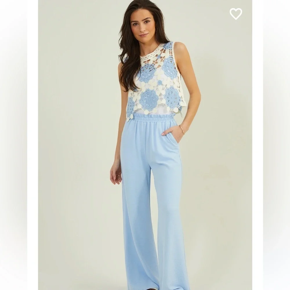 New with tags Altar’d State Cara Crochet Tank Top - Picture 3 of 4